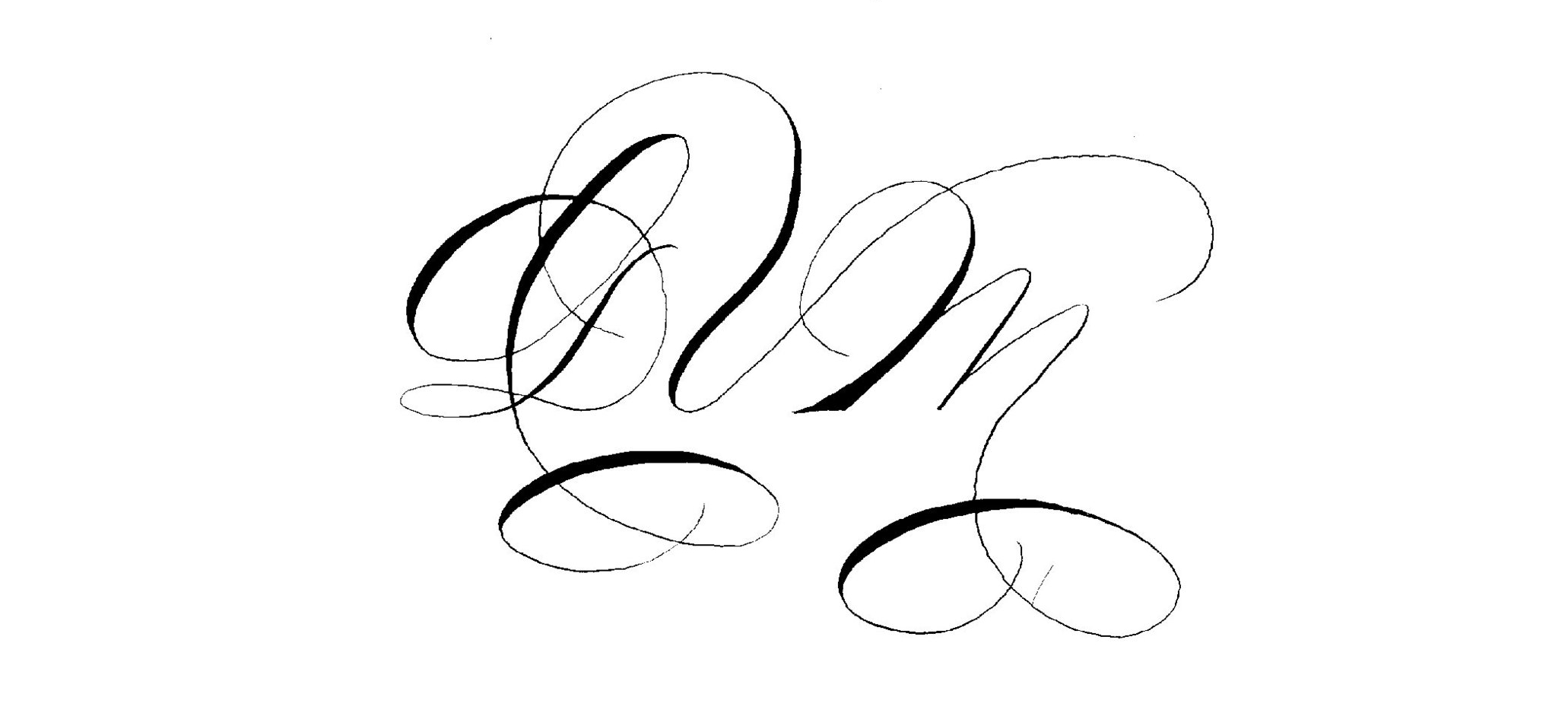 Monogram Branding Logo Houston Calligraphy Slinging Ink.jpg