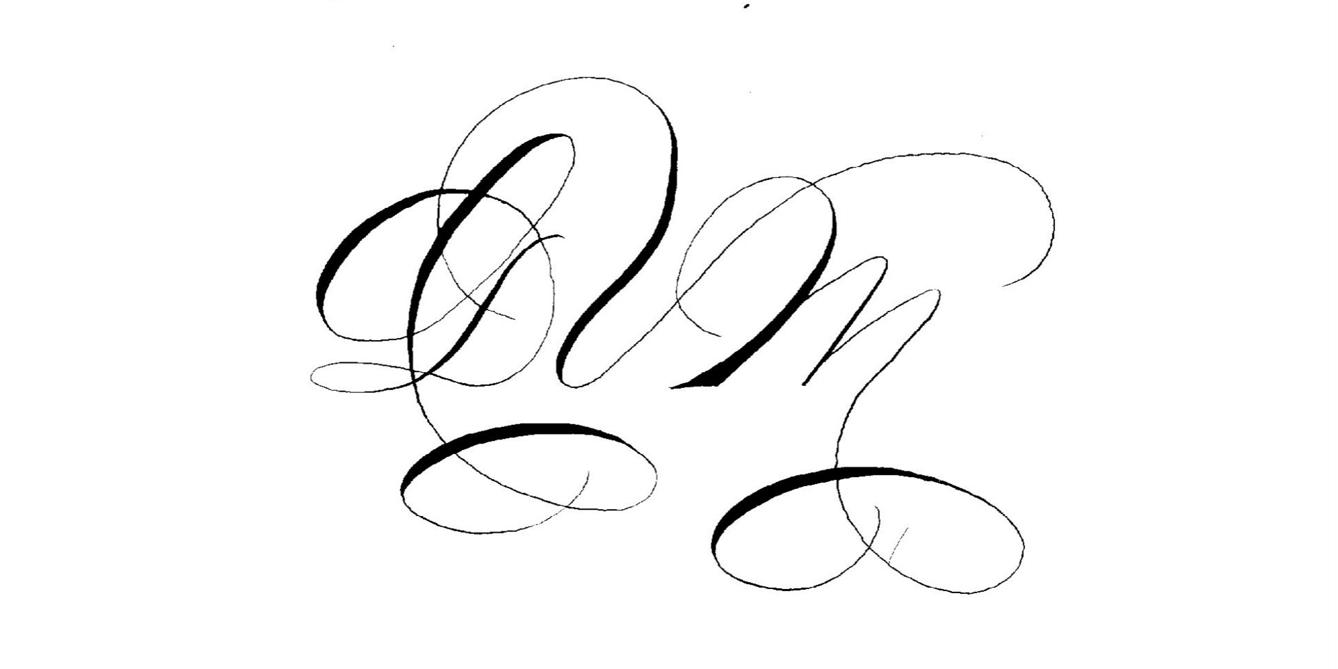 Monogram Branding Logo Houston Calligraphy Slinging Ink.jpg