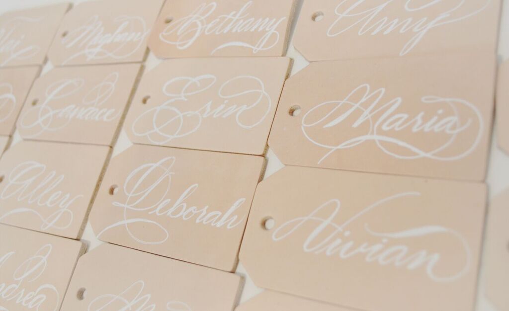 leather luggage tag houston calligraphy place card Nov 2017 4_preview.jpg