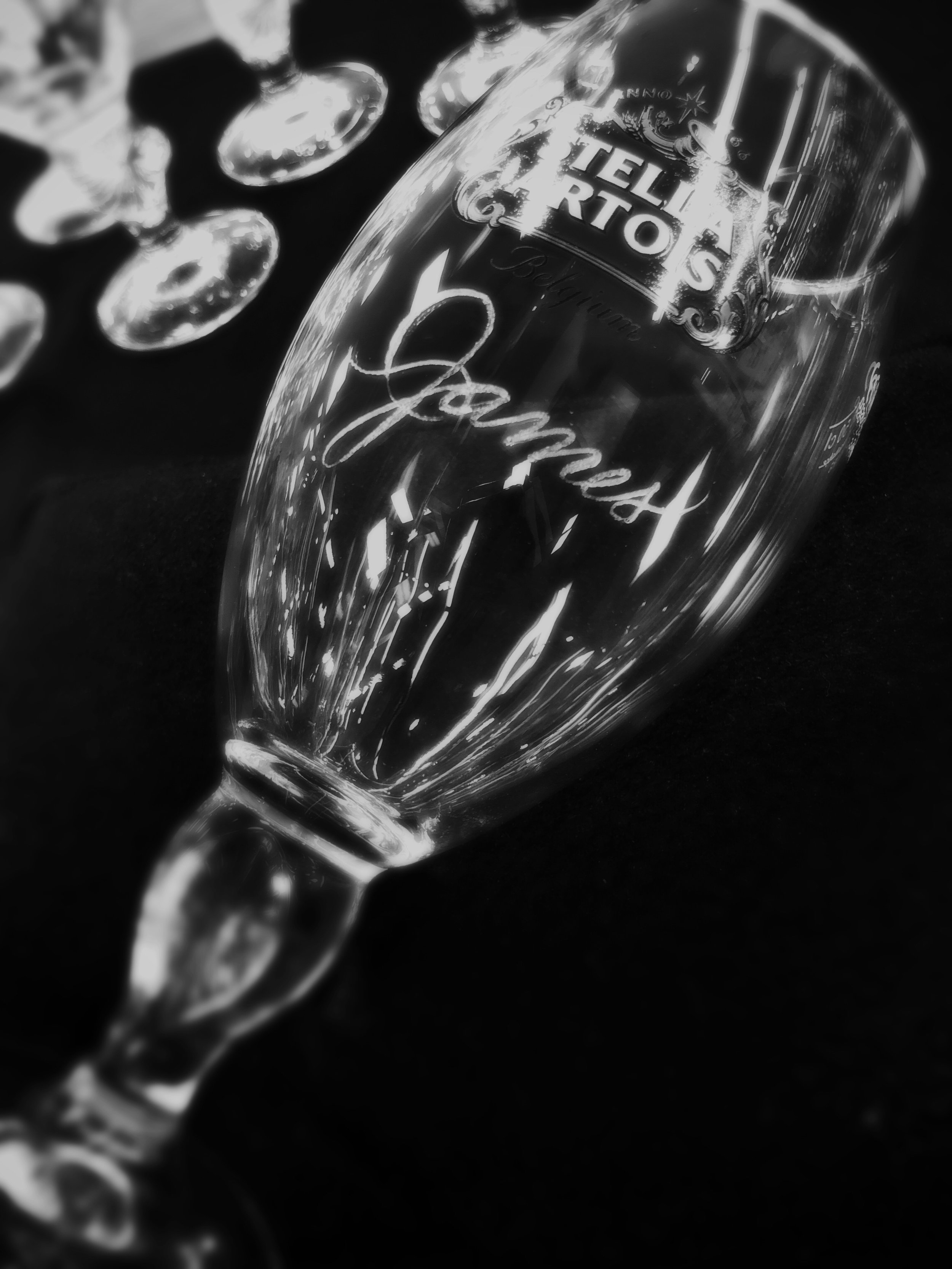 Wine Glass Engraving Houston - Champagne Glass Engraving Houston - Slinging Ink