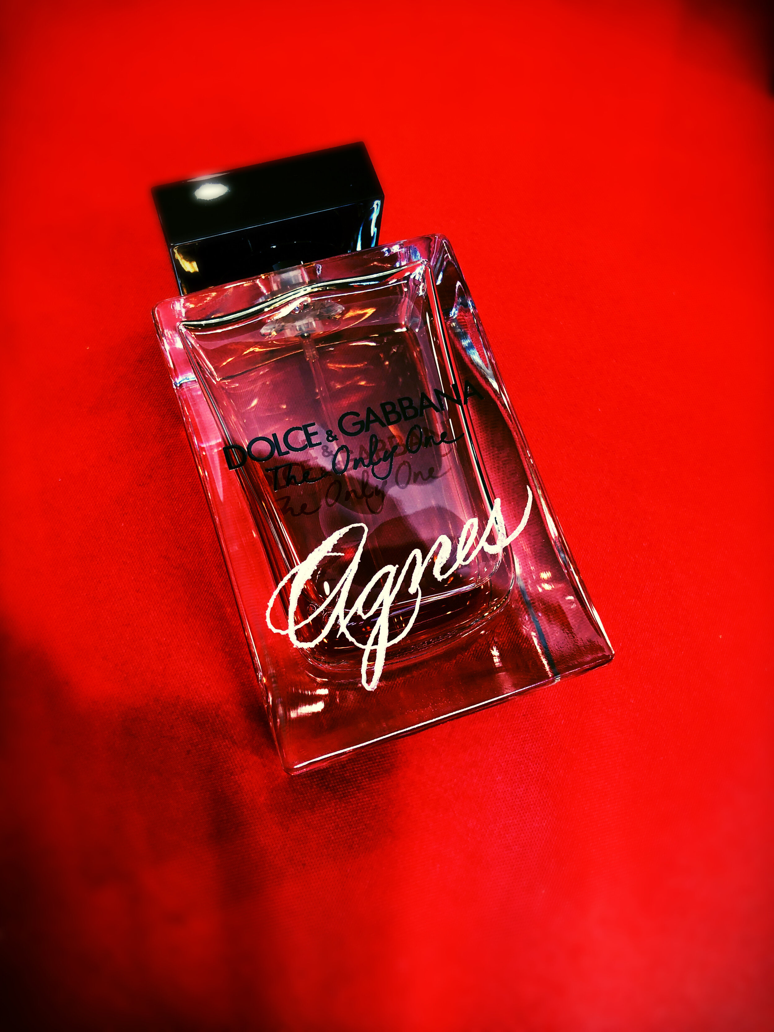 Dolce Gabbana fragrance perfume bottle engraving calligraphy houston 4 (1).JPG