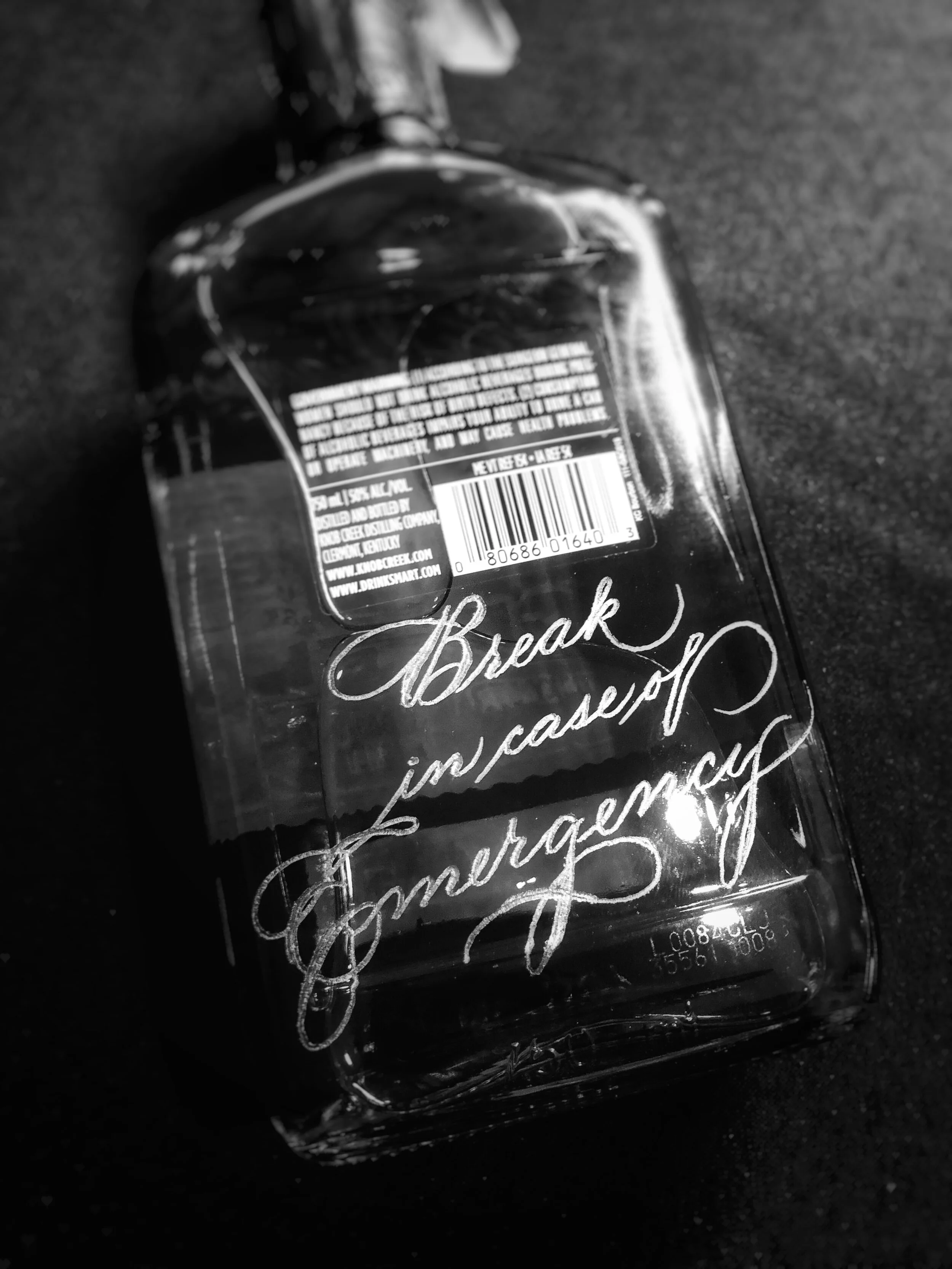 Wine Engraving Houston, TX Calligrapher Slinging Ink