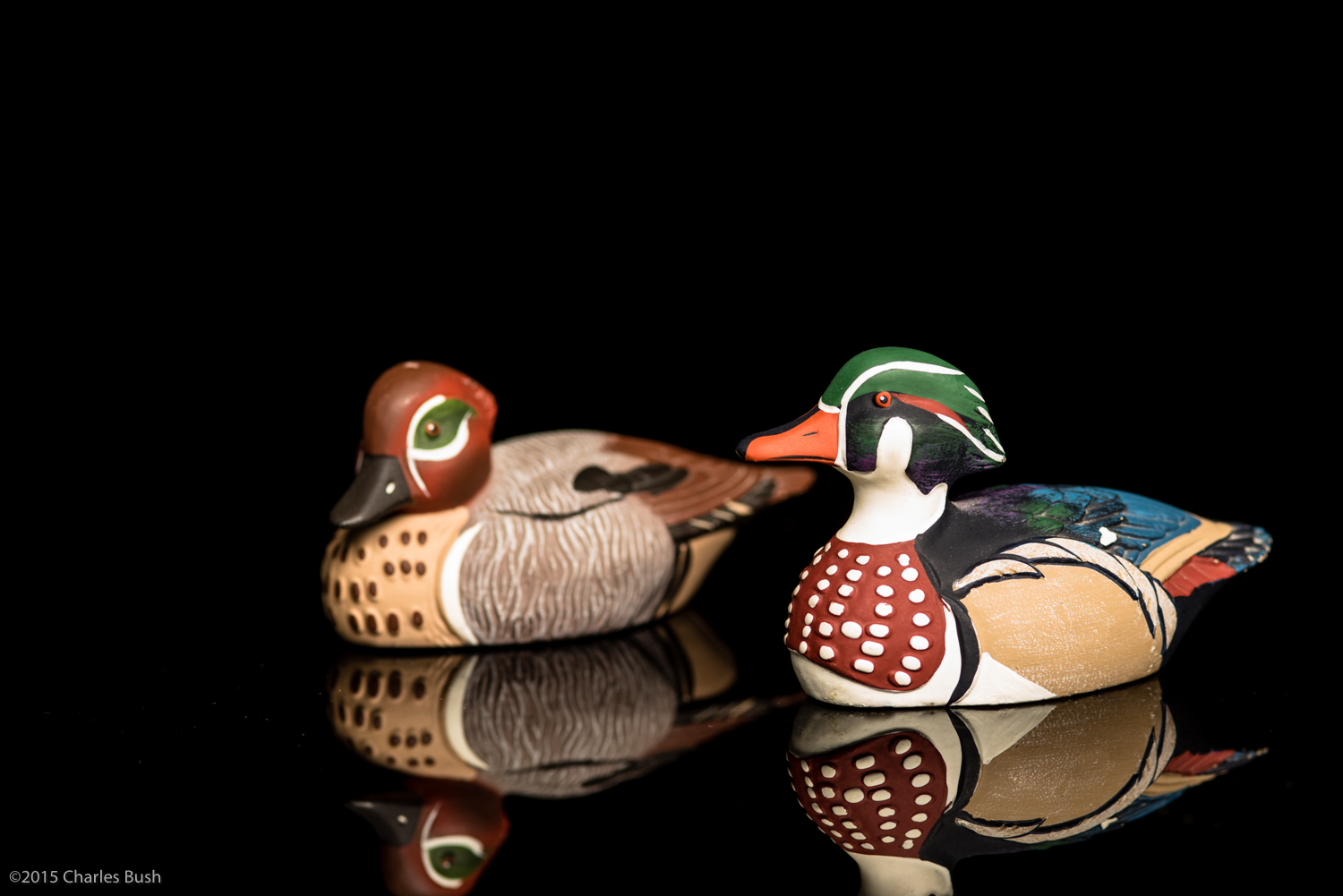 Toy Duck photographed without focus stacking