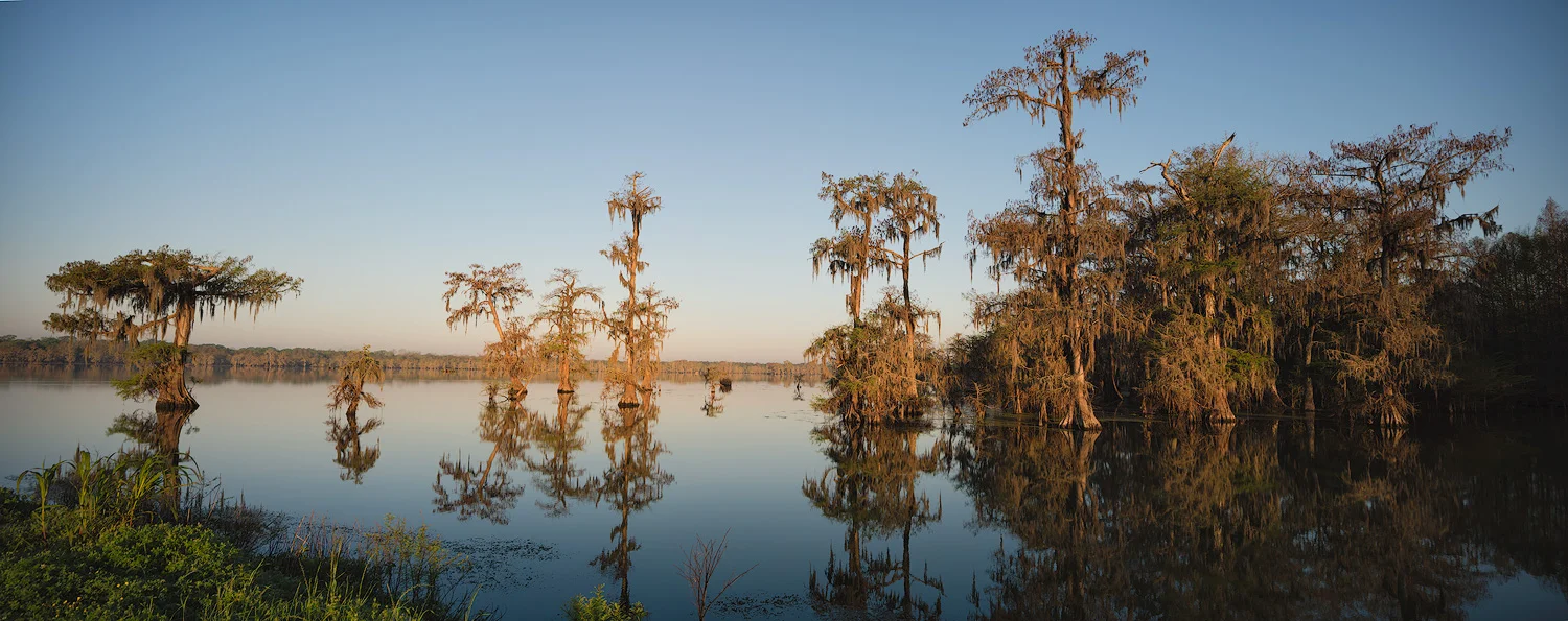 Lake Martin Early Morning Panoramic Photograph