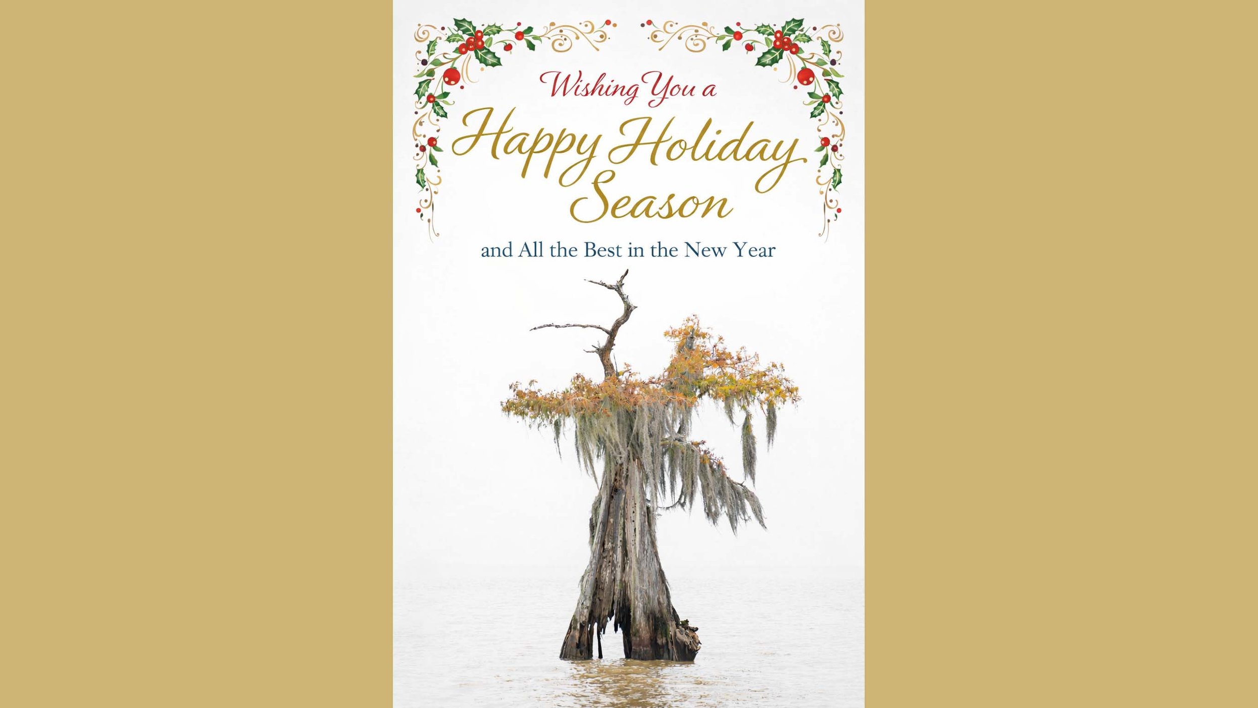 Season’s Greetings from Louisiana