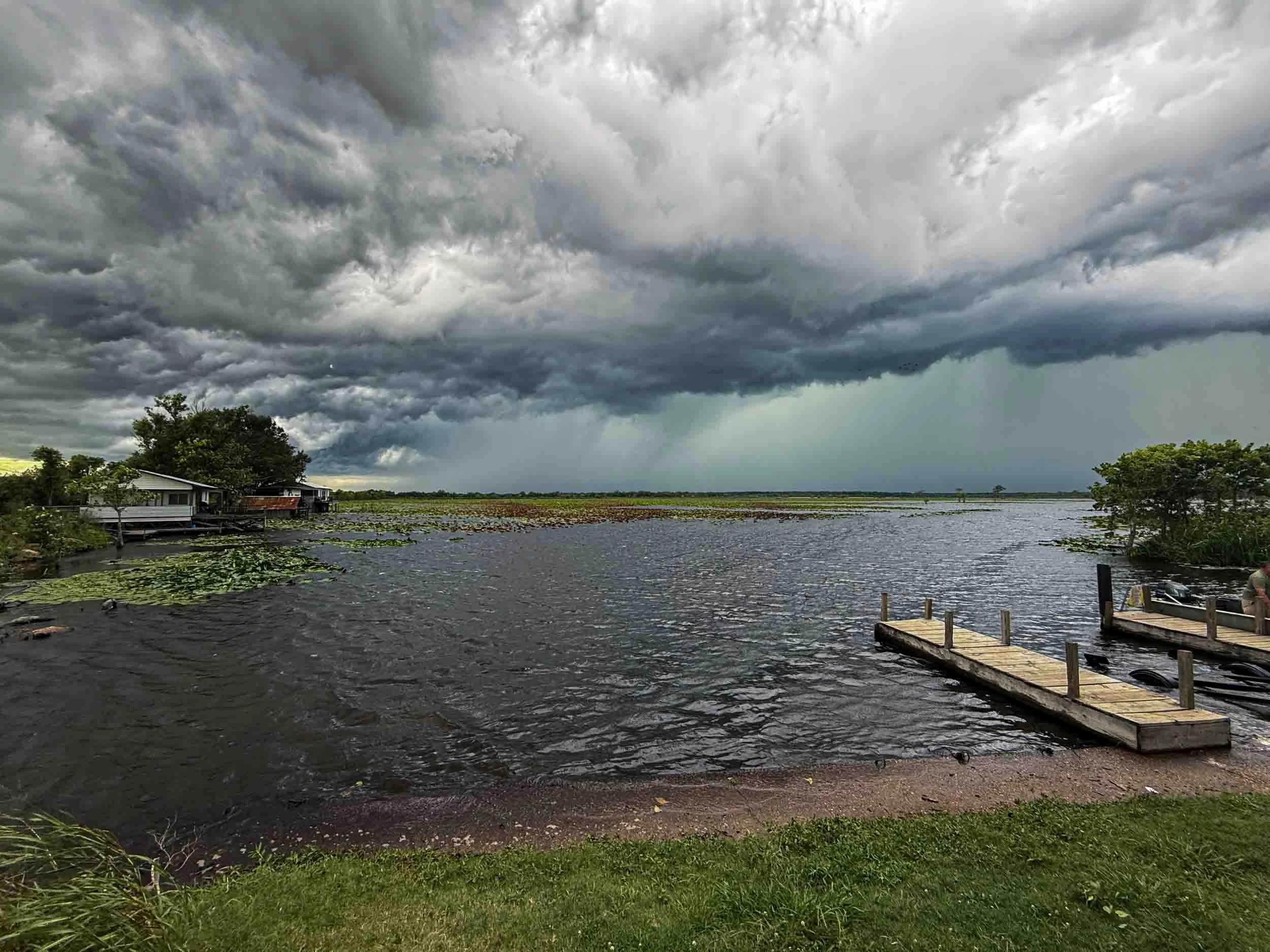 On Shore prior to the Storm