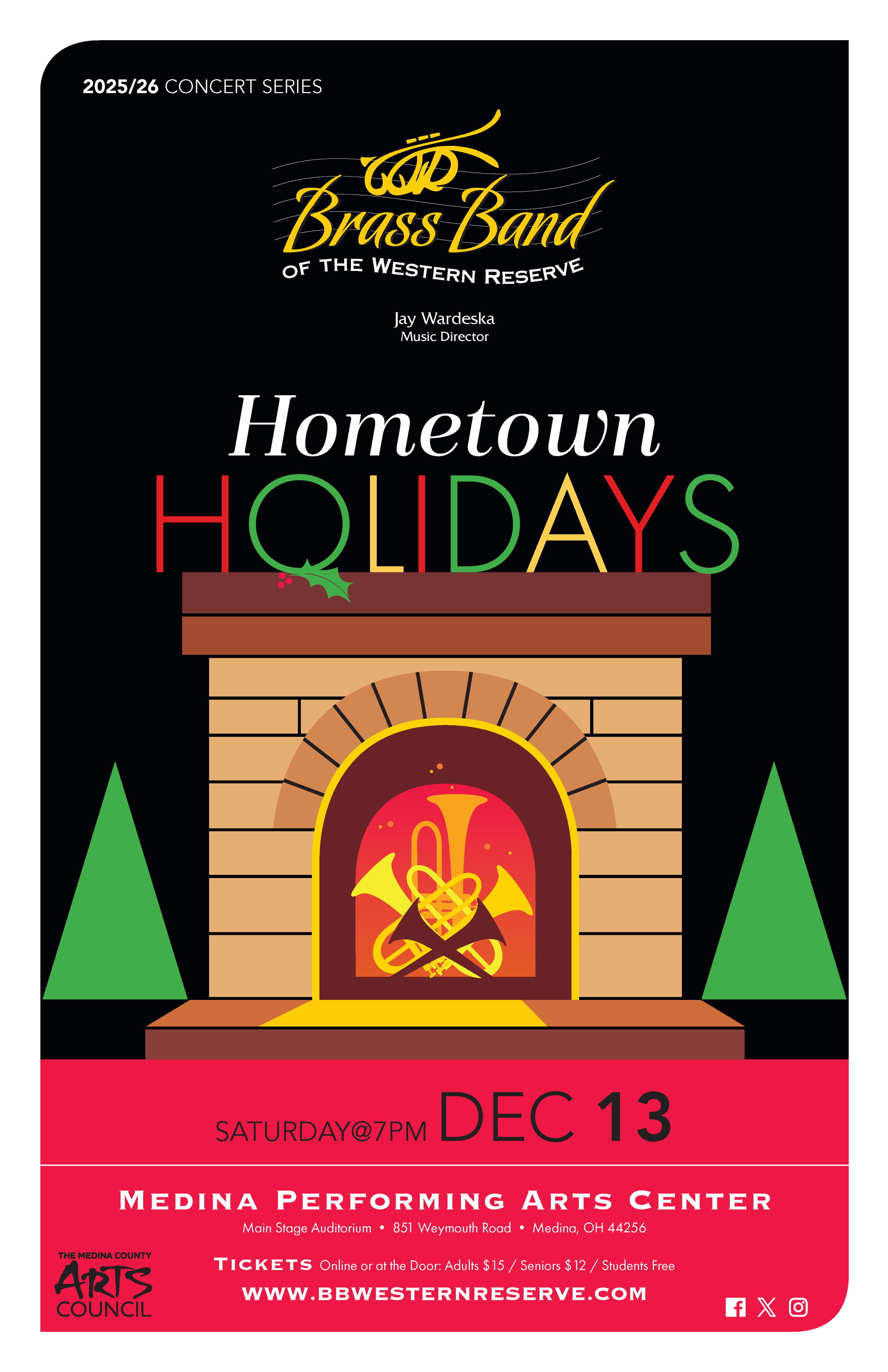 Brass Band of The Western Reserve - Hometown Holidays