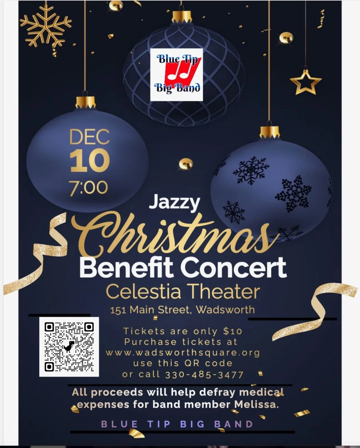 Jazzy Christmas Benefit Concert