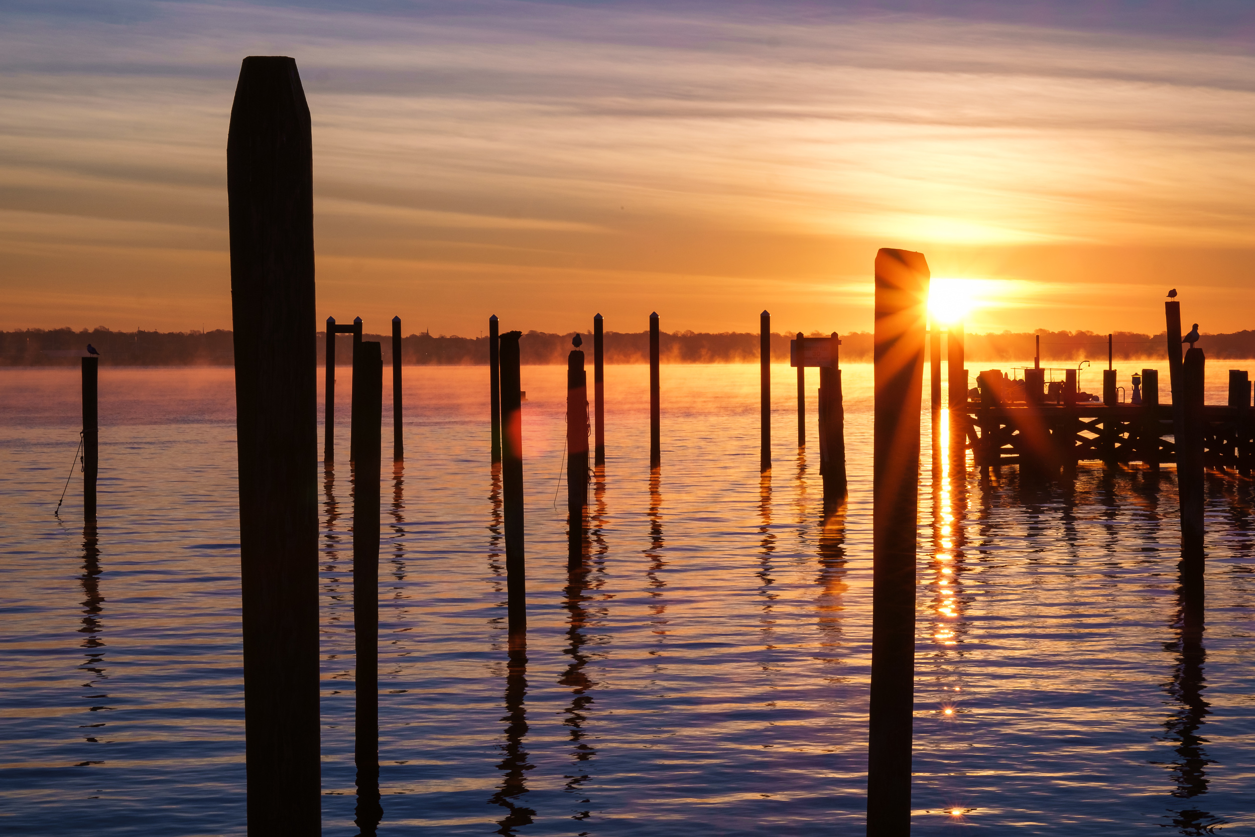"Daybreak in Jamestown" November, 2015 Jamestown, Rhode Island Fujifilm XPro1, 56mm, f/16, 1/125, ISO 200