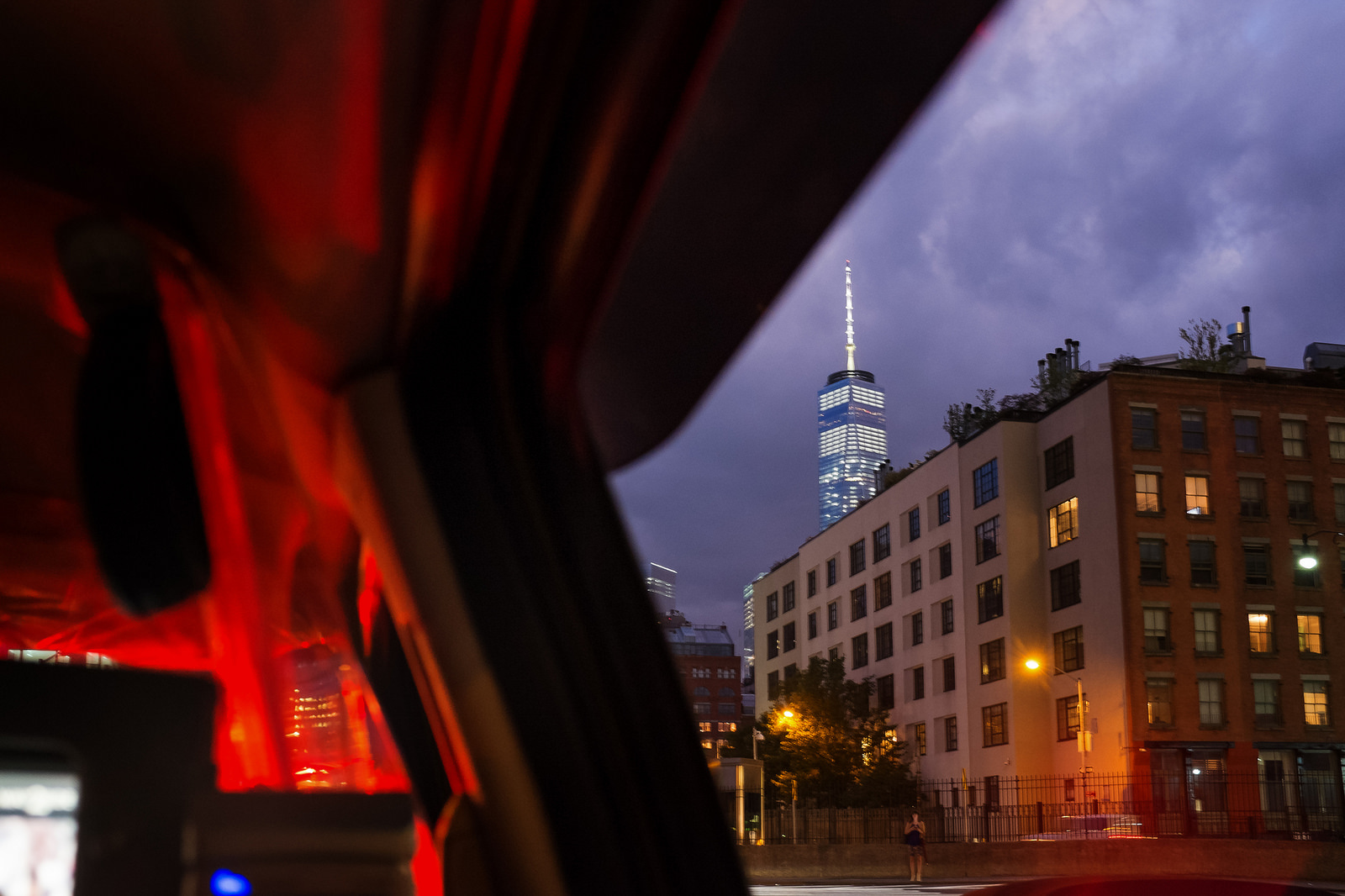 "Scenes from a Taxi" August 2015, New York, NY Fujifilm X100s, 23mm, f/4, 1/9, ISO 6400