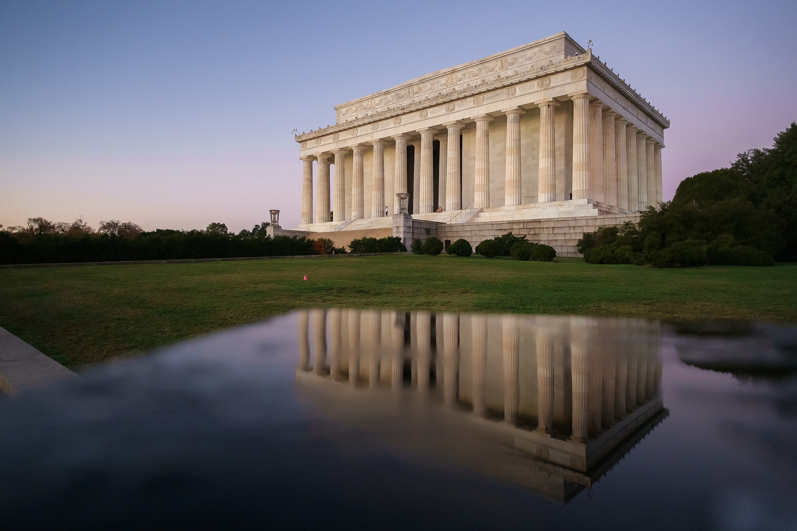 "Lincoln Memorial Reflections" November 2015, Washington, DC Fujifilm XPro1, 14mm, f/3.2, 1/140, ISO 2500