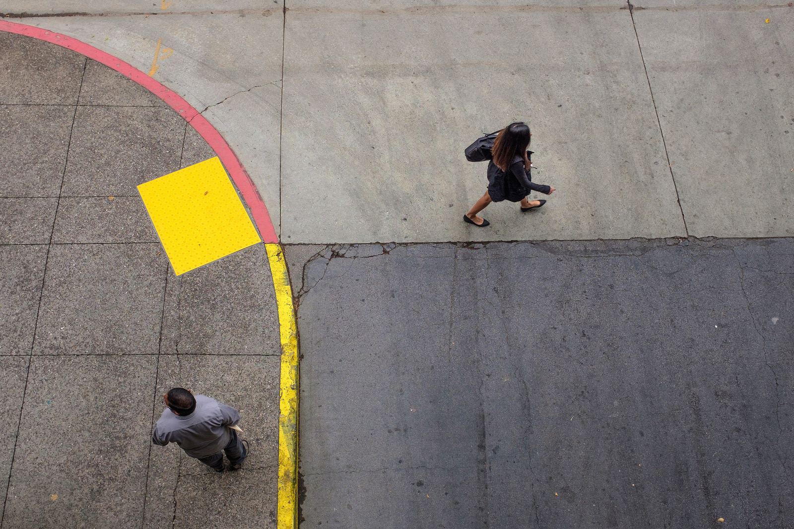 "Stripes and squares" May, 2016. Downtown Los Angeles Fujifilm X100s, 23mm, f/5.6, 1/250, ISO 200
