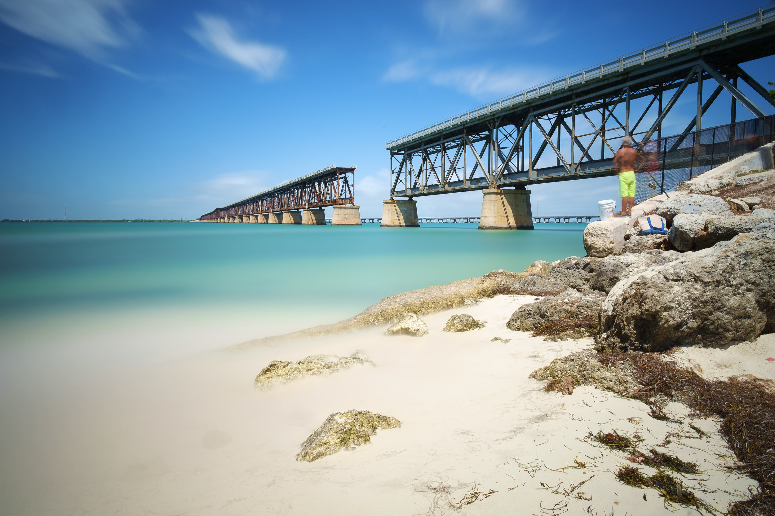 The fisherman and the bridge