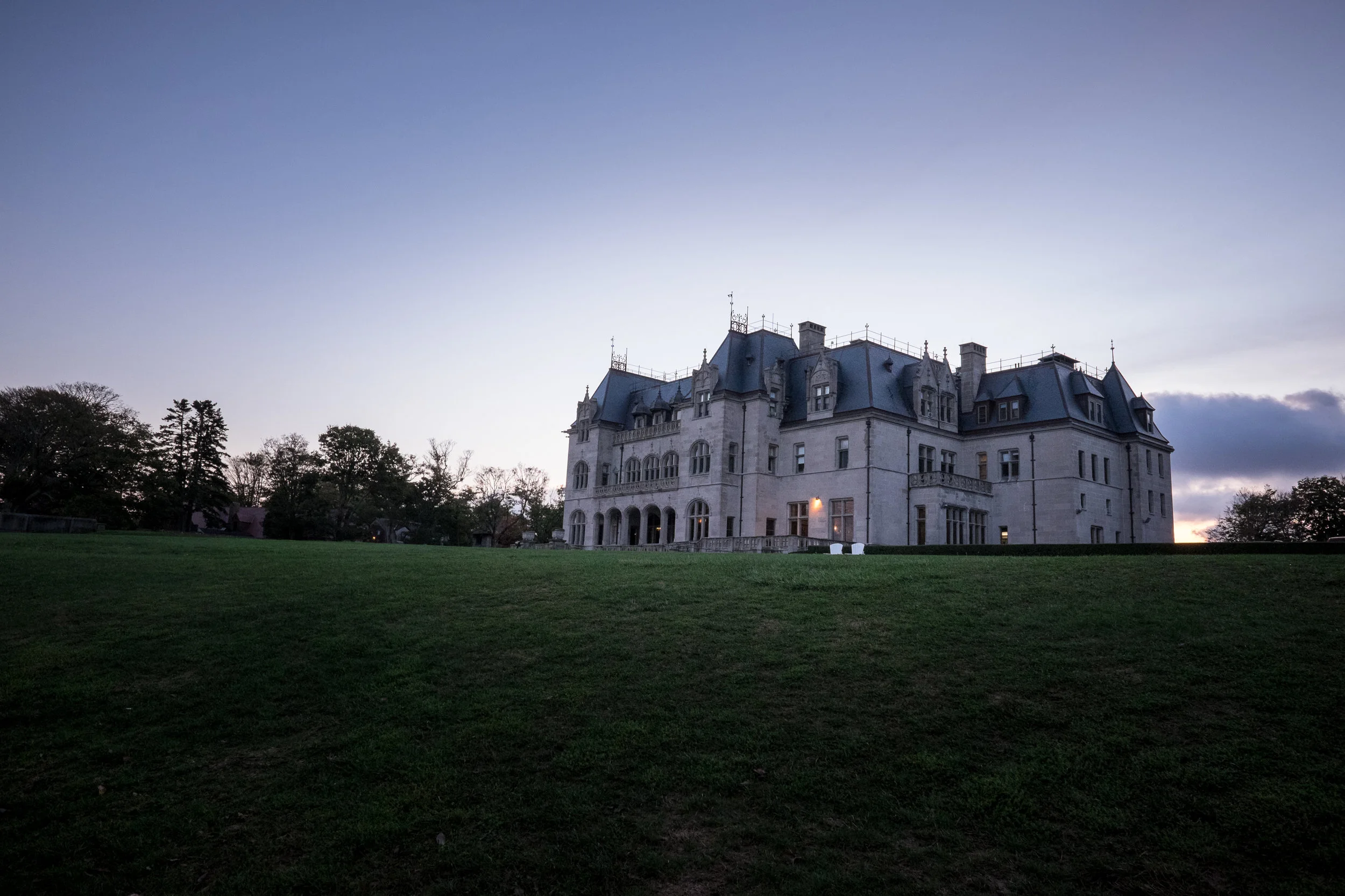 Ochre Court. Newport, RI. October, 2014
