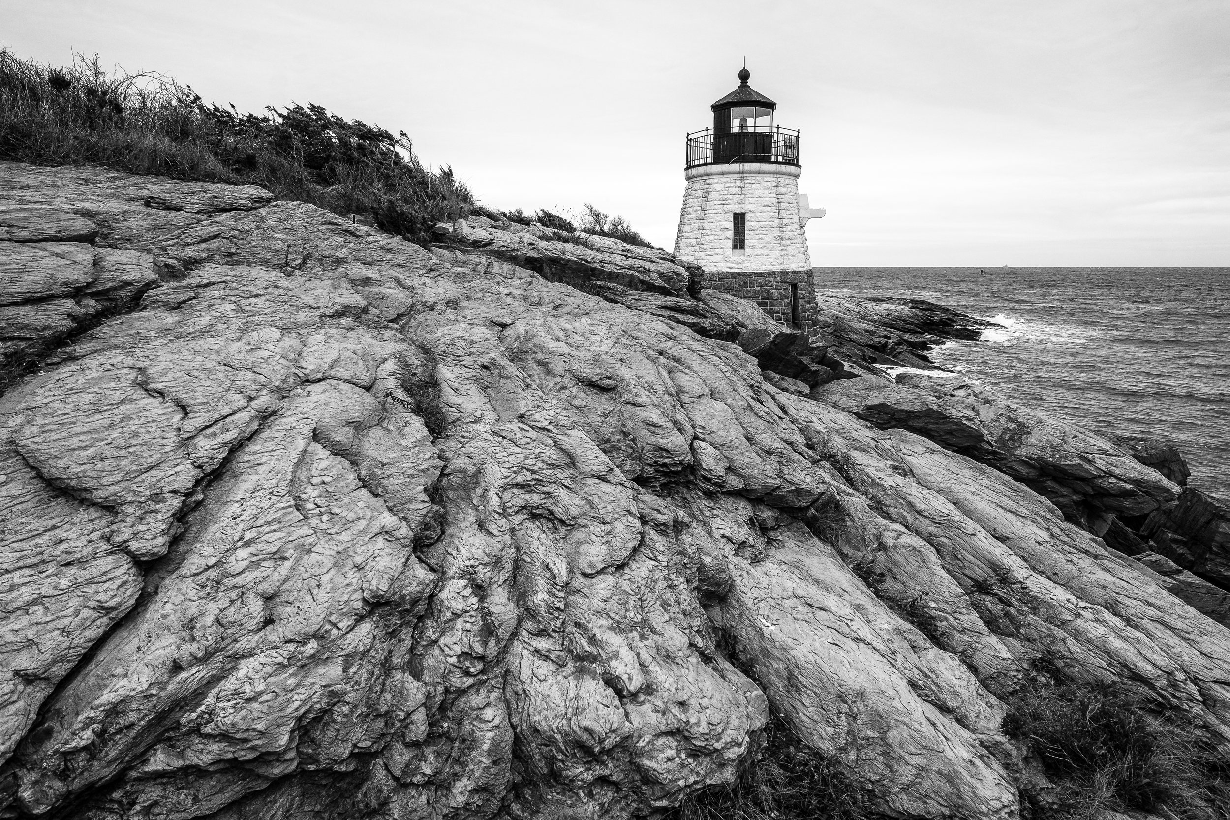  Castle Hill Lighthouse. Newport, RI. November 2015. 