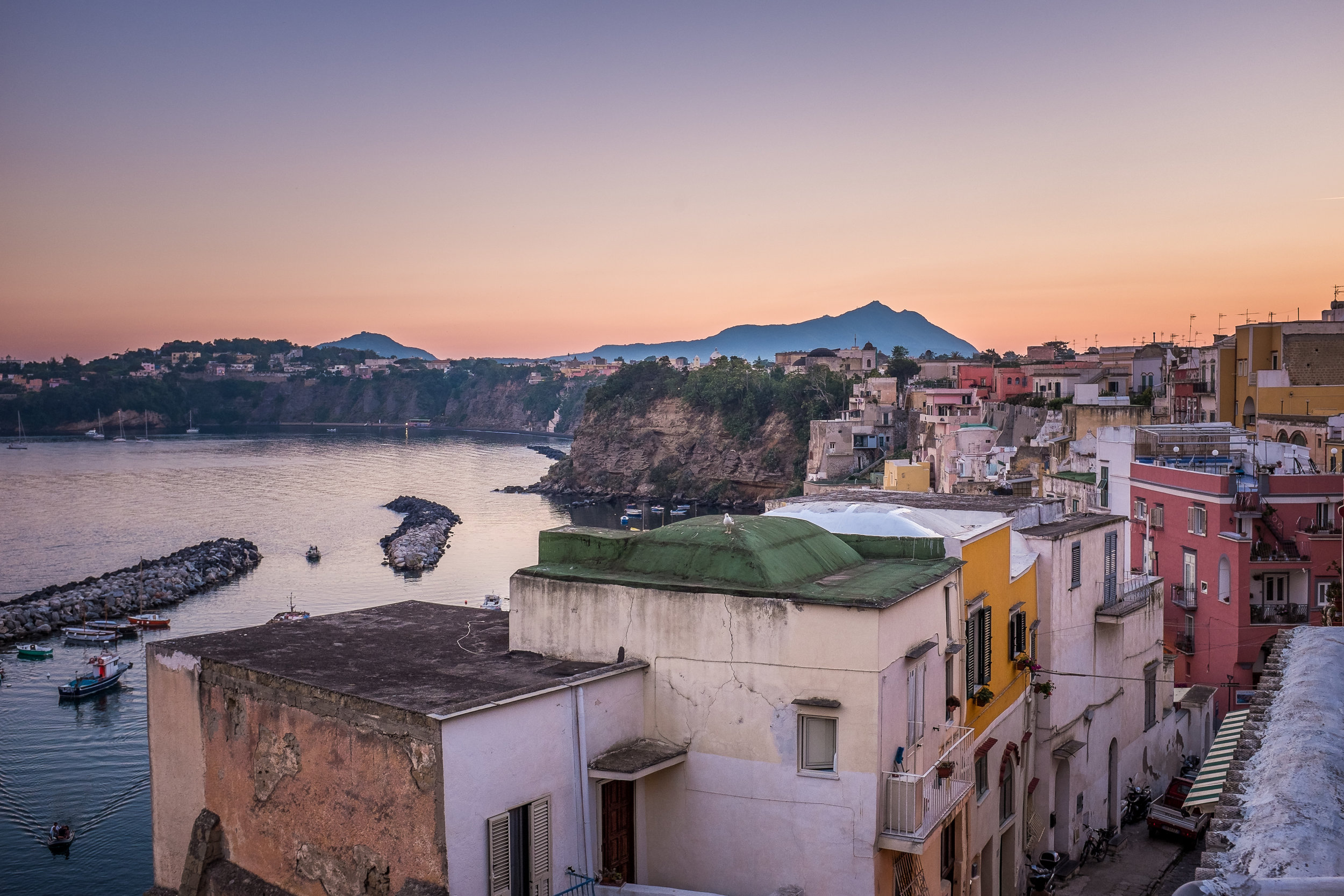  Corricella Harbor, Procida. June, 2013 