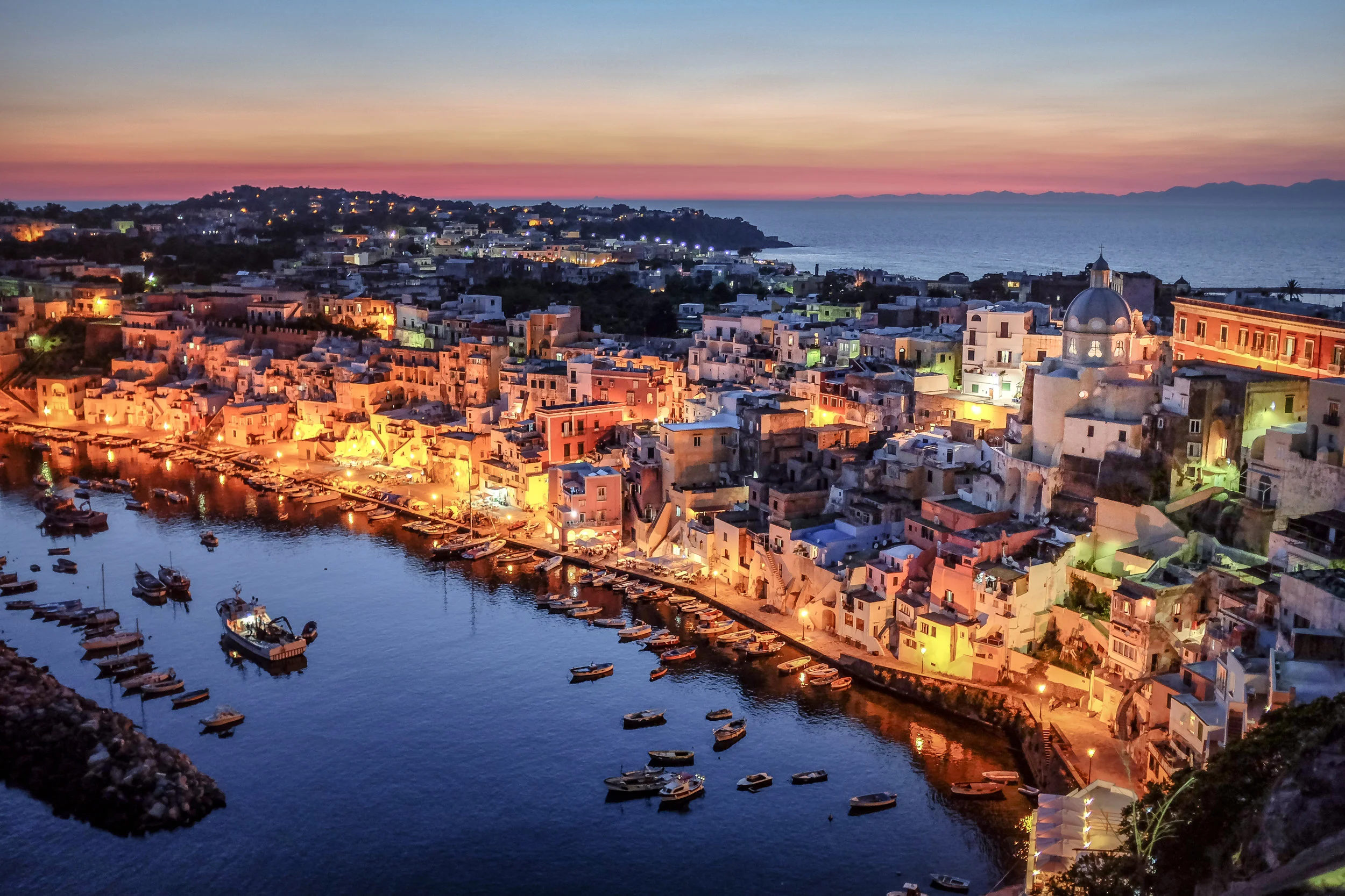 Corricella Harbor, Procida. June, 2013