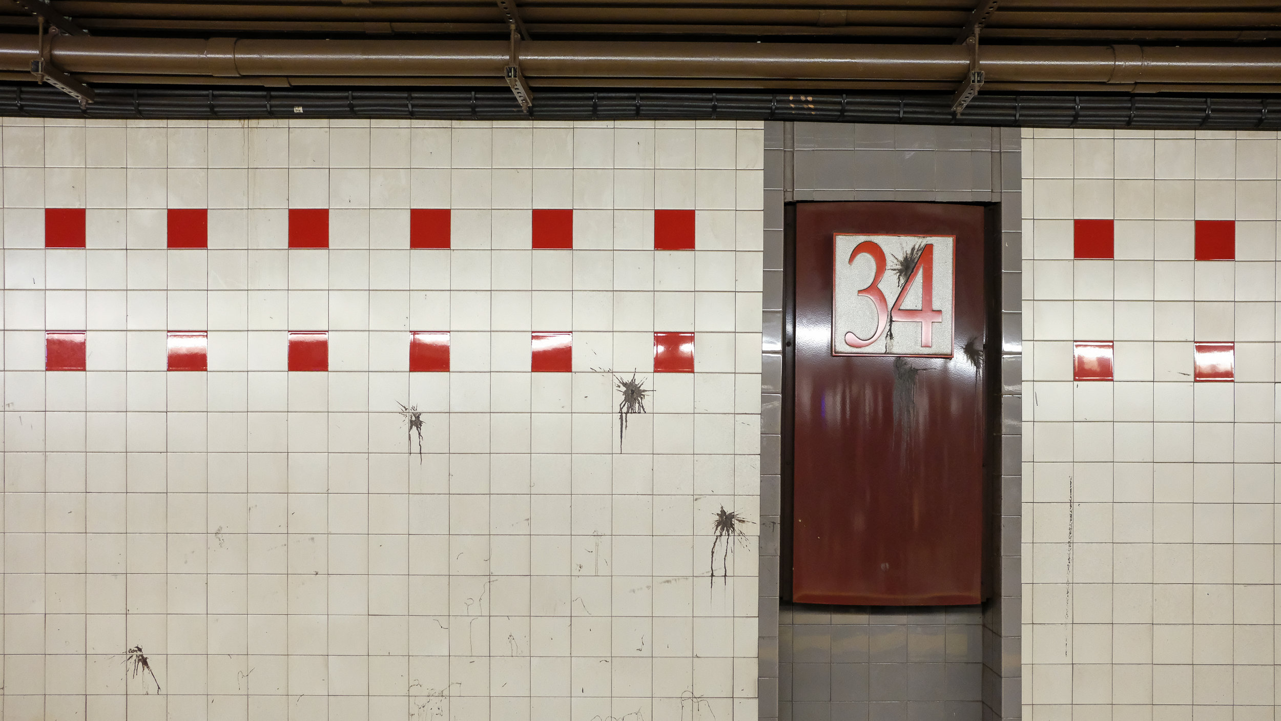  F, M, B and D trains. 34th Street. 