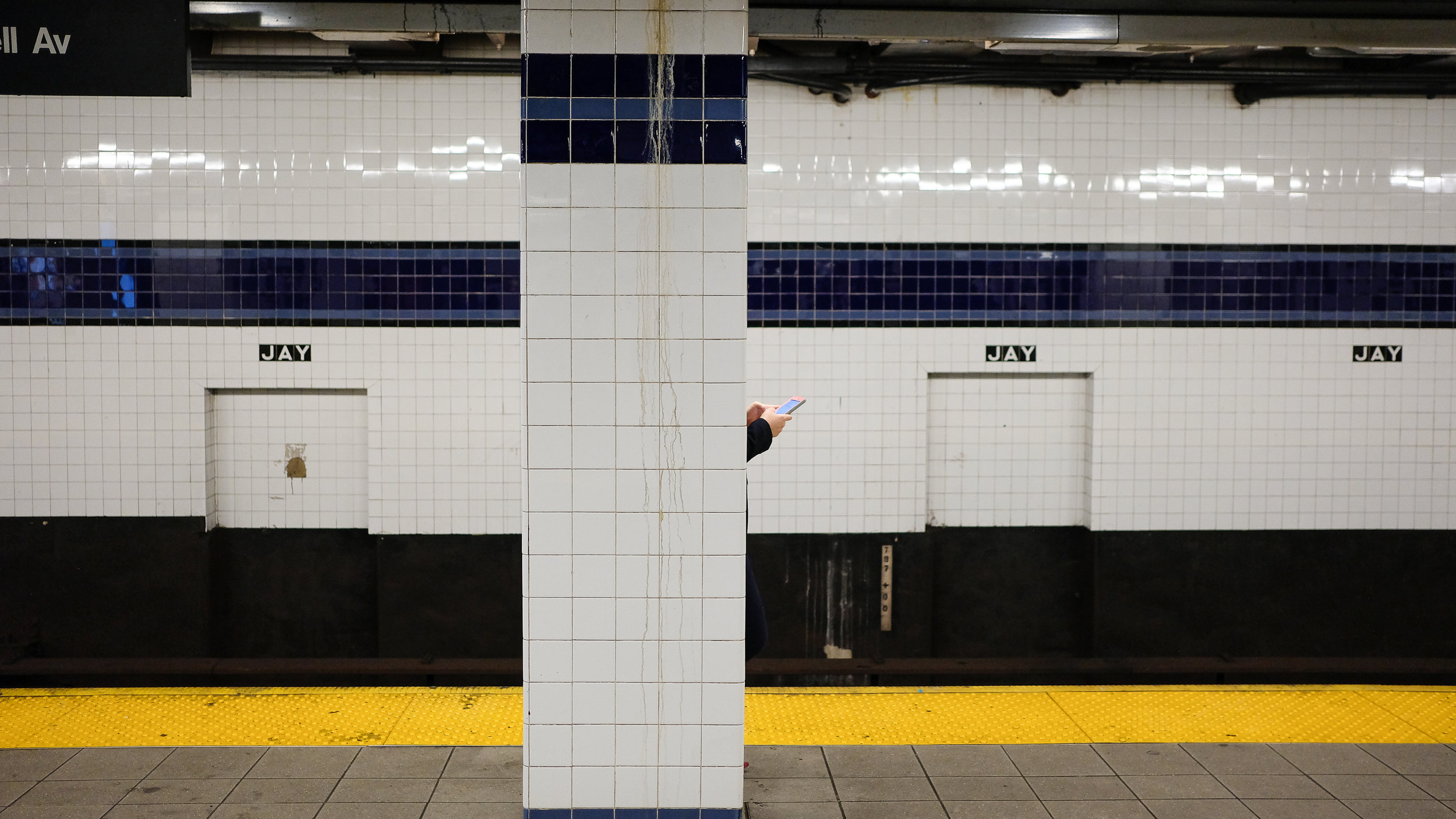  A, C and F Trains. Jay Street Metrotech 