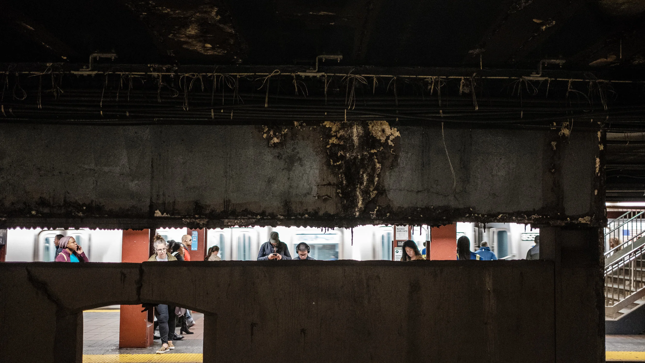 F, M, B and D trains. 34th Street.