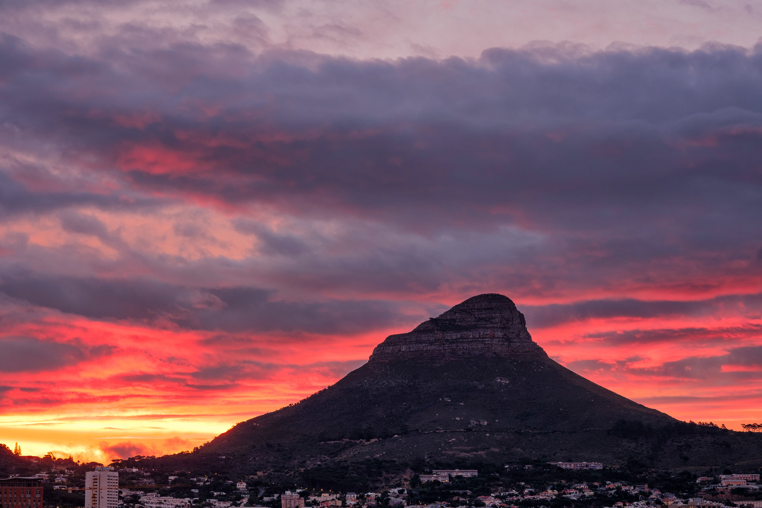  Lion's Head Mountain, Cape Town.&nbsp;November, 2017. 