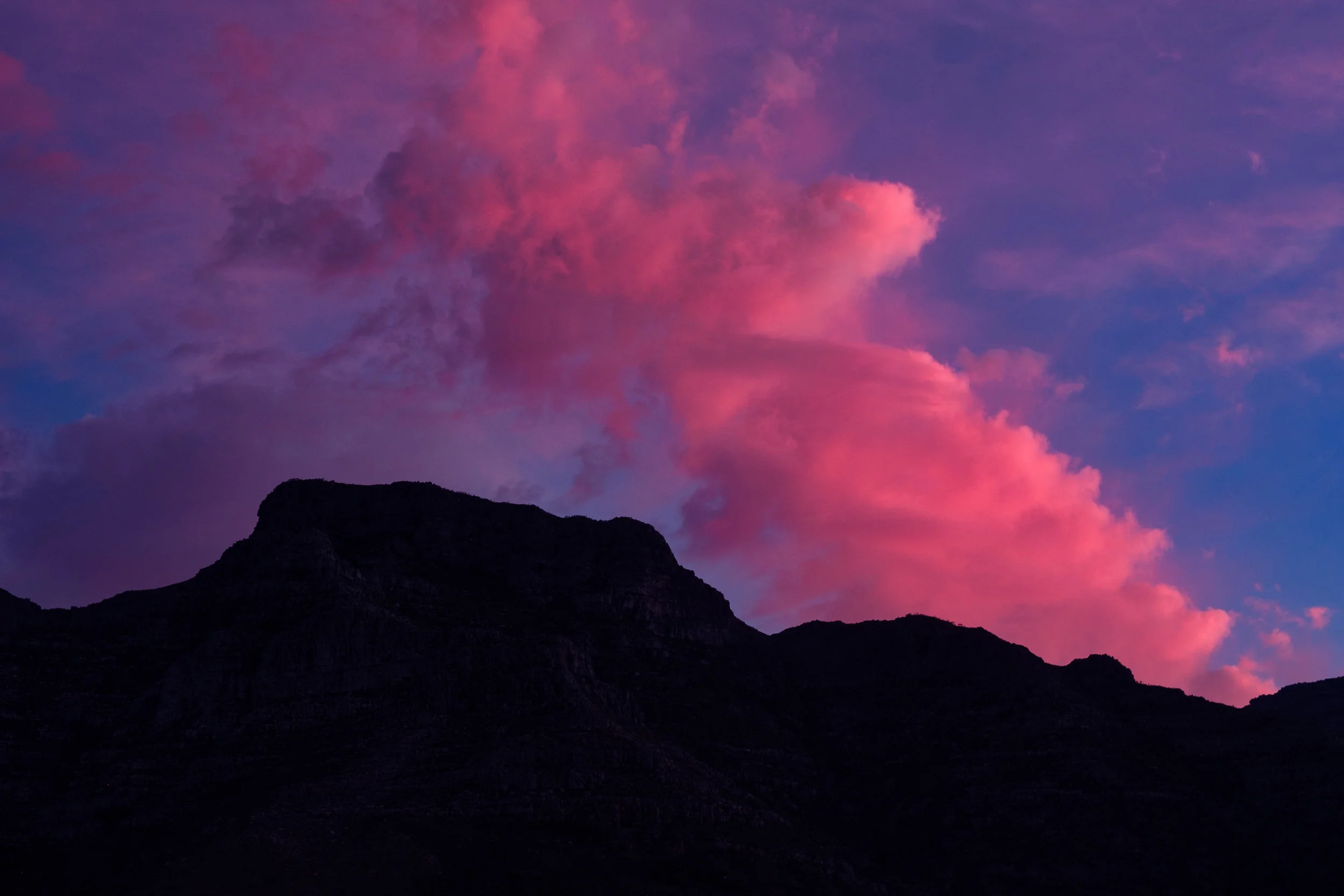 Table Mountain, Cape Town. November, 2017