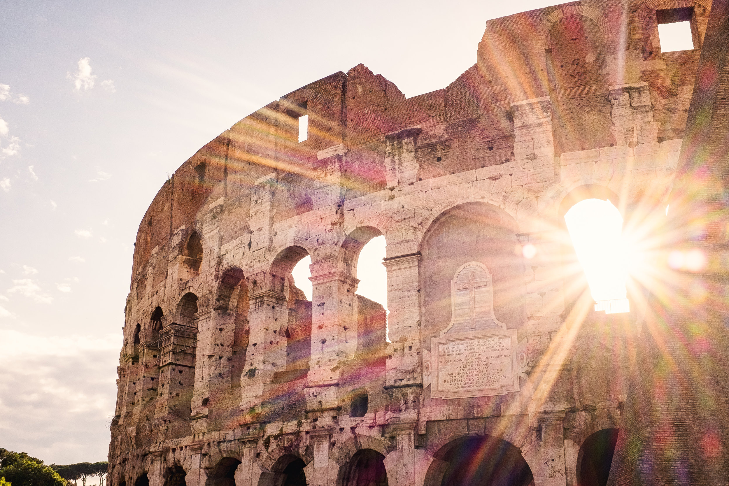 Colosseum Sunset