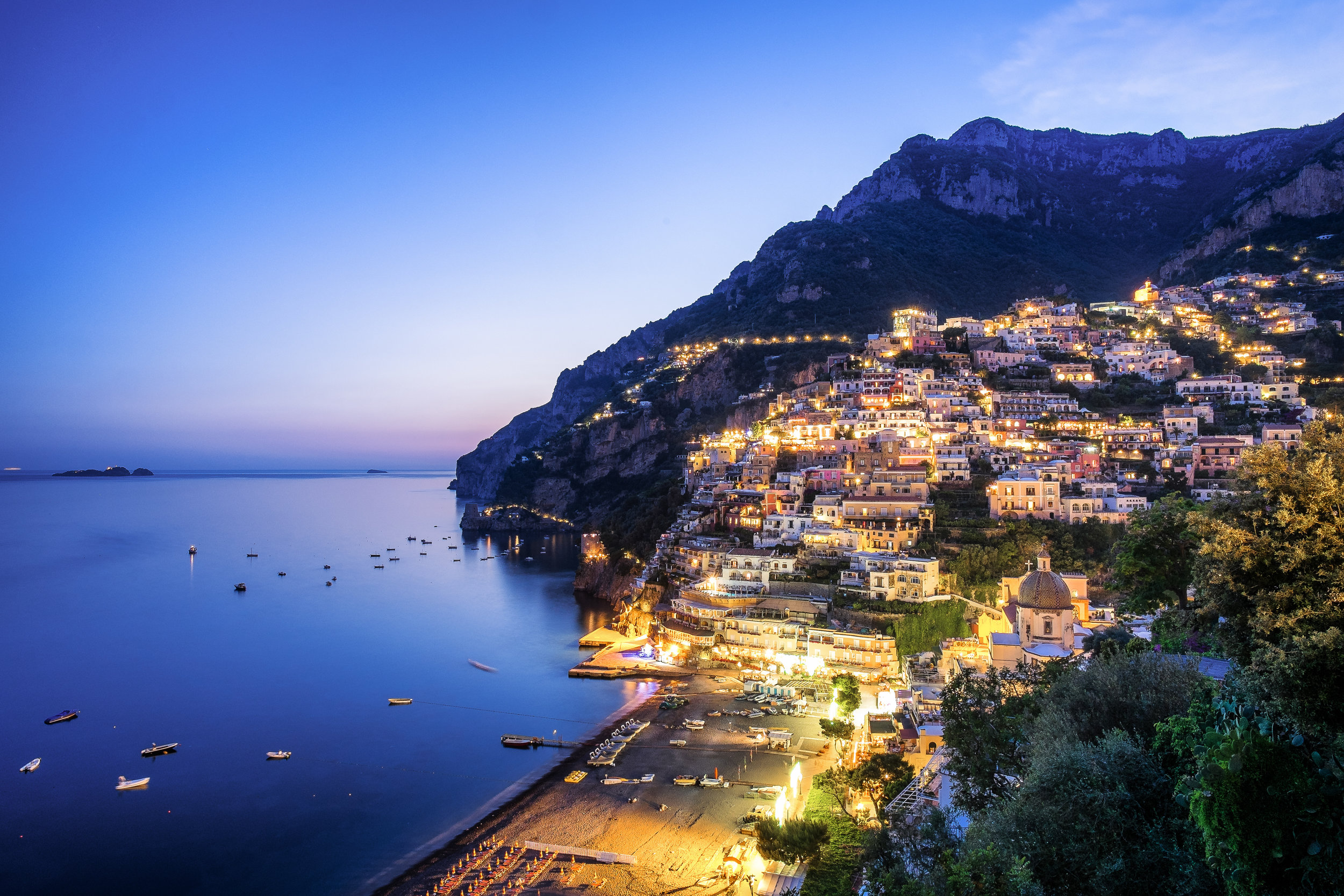 Positano sunset