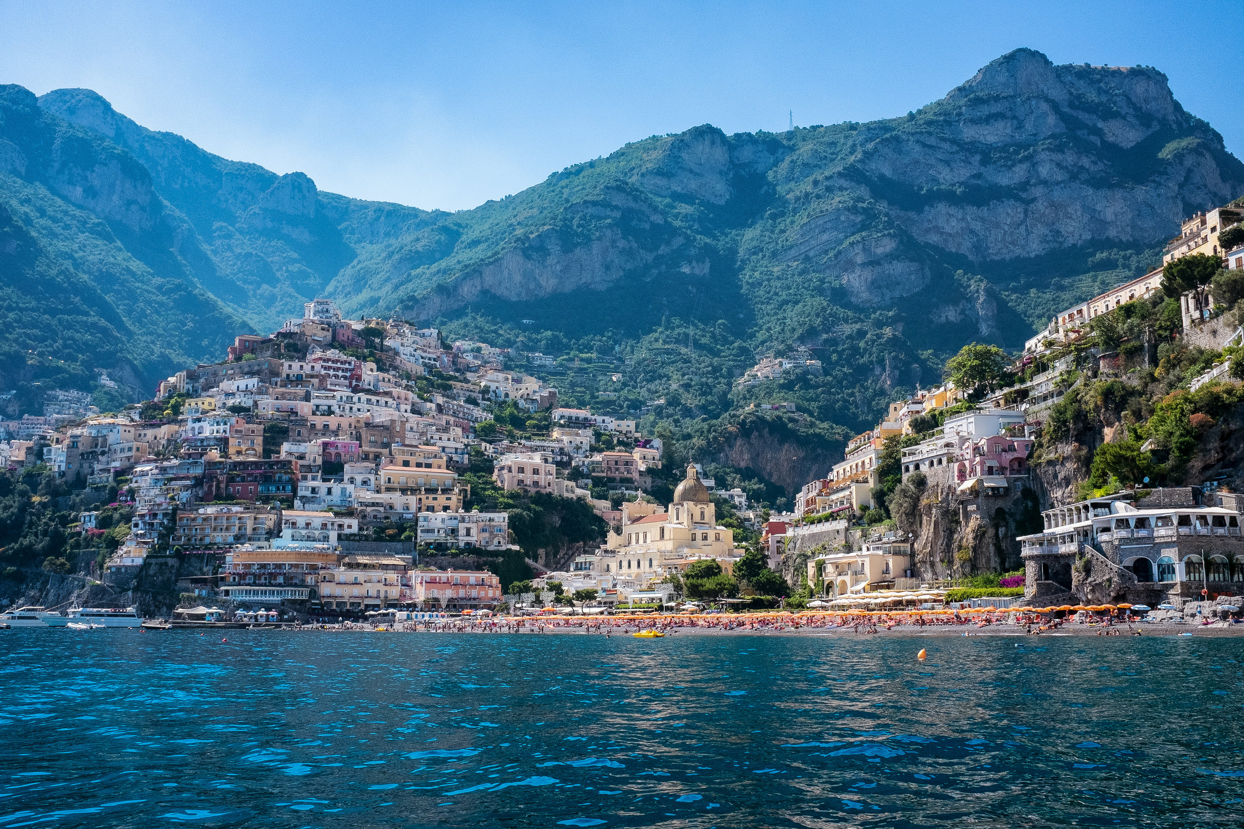 Beautiful Positano Harbor