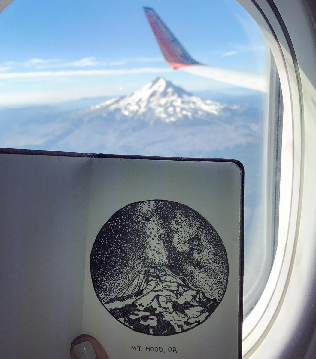 Mt Hood Illustration from the sky.png