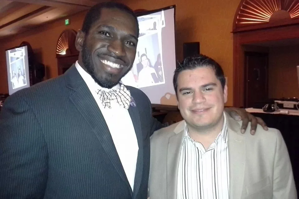 Jude Legiste (fellow intern) and I