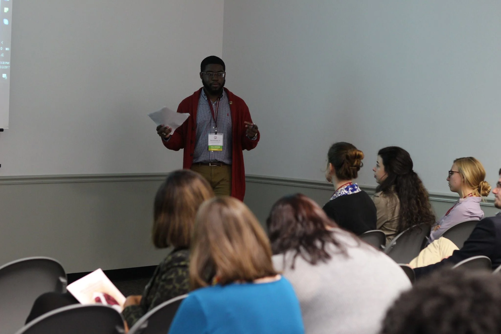 Darrell Deas, Jr. presents at the 2017 Dalton Institute.