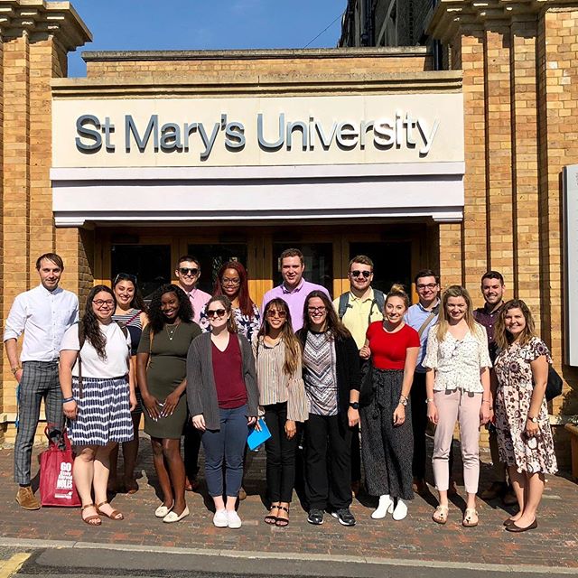 International Practicum students visited their first campus today! Thank you so much St. Mary’s University for an awesome afternoon! #FSUHESAPracticum18