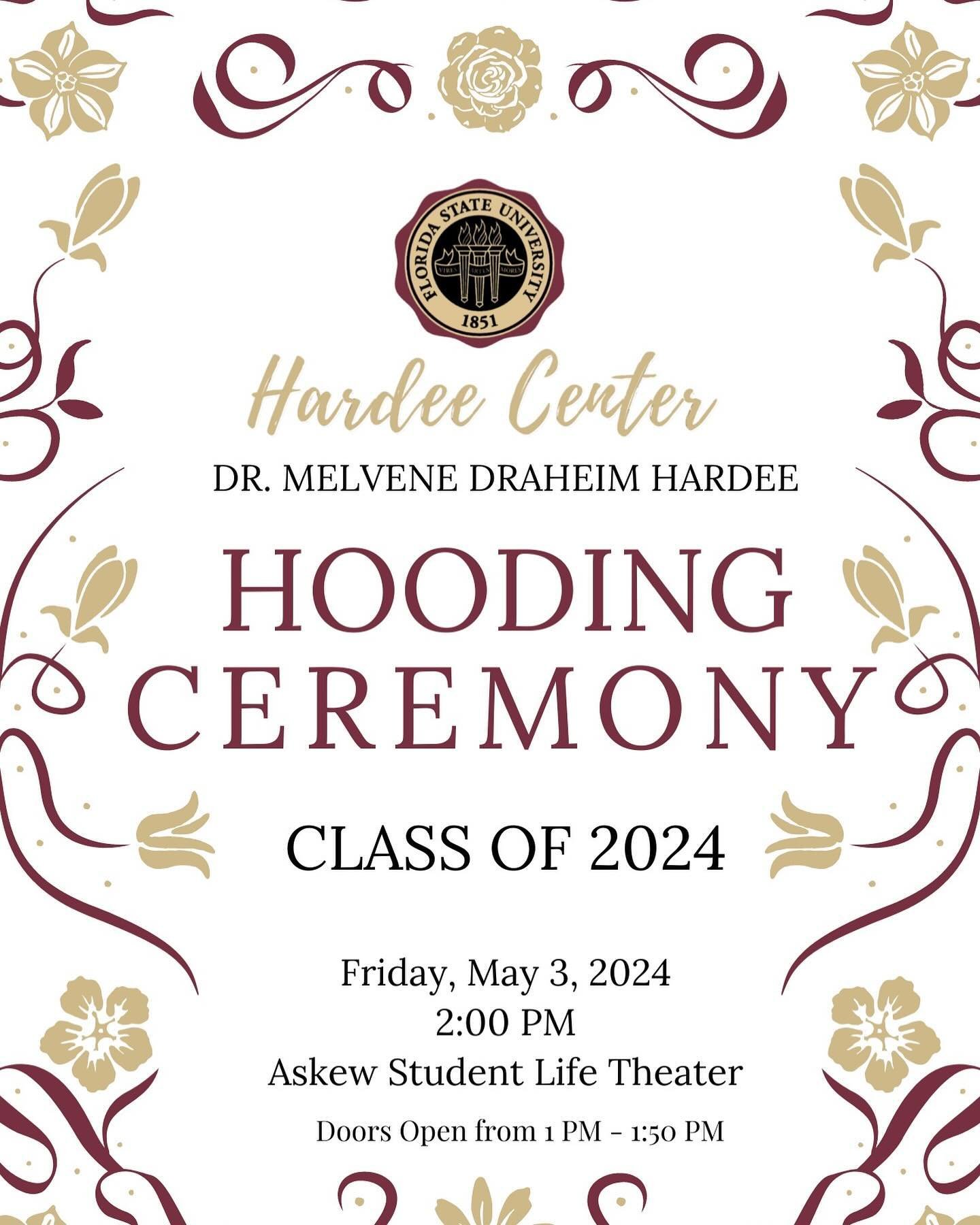 Today is the DAY!!! Come and celebrate our Spring 2024 graduates!! 🎓❤️
