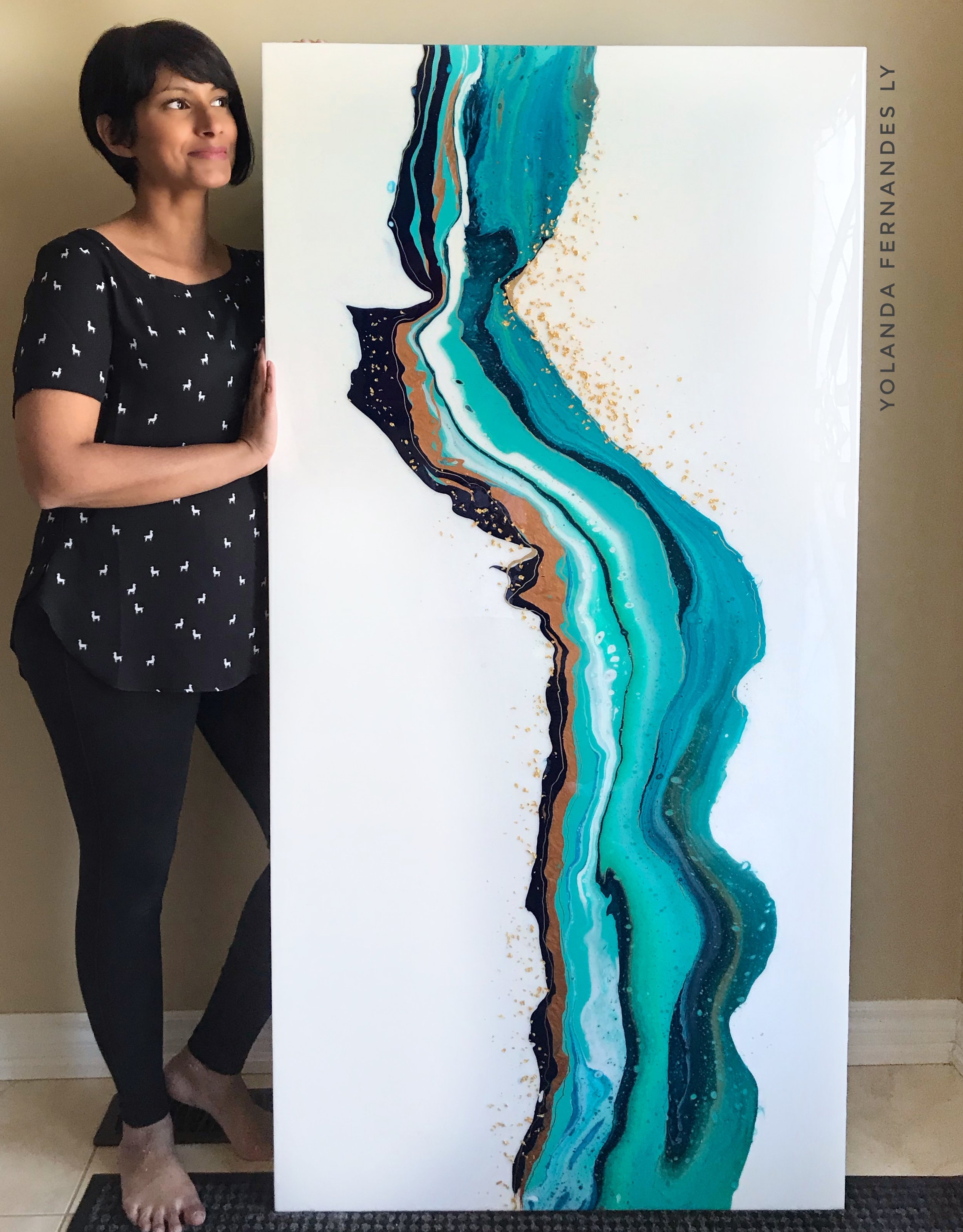 Serenity - 60x30 inches- SOLD