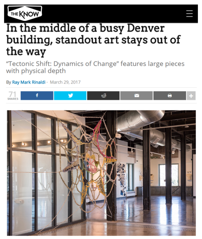 Tectonic Shift, Curated Group Show at the Prestigious Denver McNichols Civic Center Building