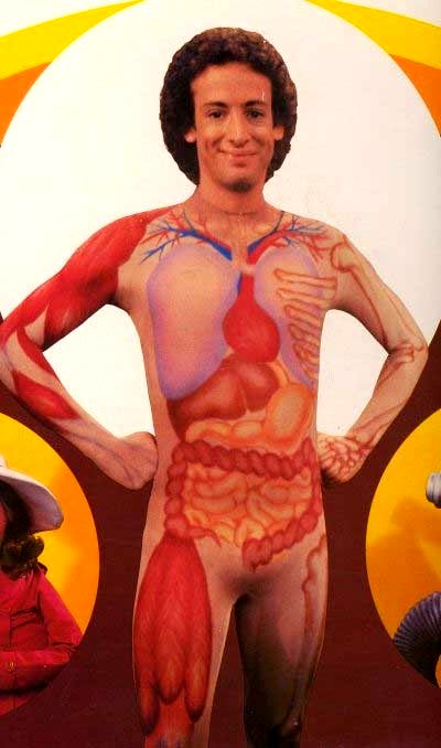 Now here's a fellow that has CLEARLY made friends with his body!
