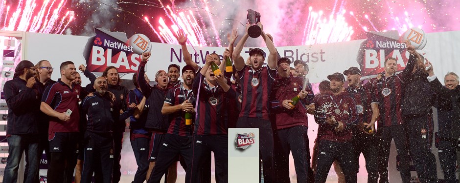 Volt Family Member Northamptonshire Steelbacks crowned champions of the NatWest T20 Blast.