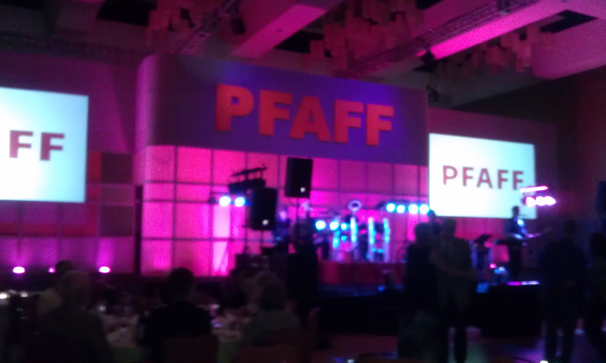 The lights! The look of Pfaff Conventions years past!