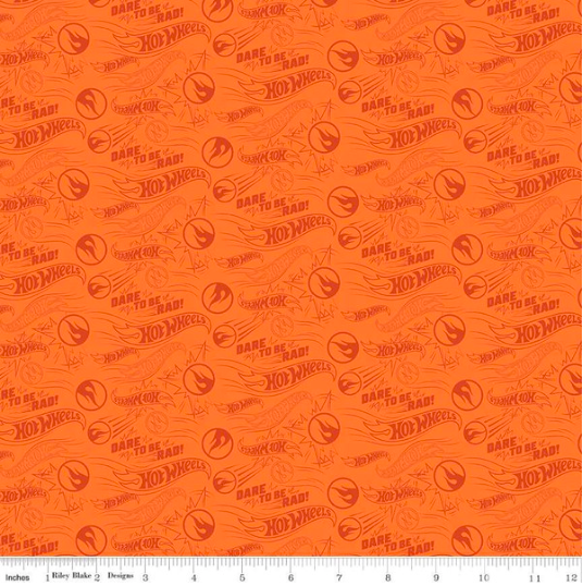 Hot Wheels Cotton Fabric Riley Blake Fabrics for sewing quilting crafts