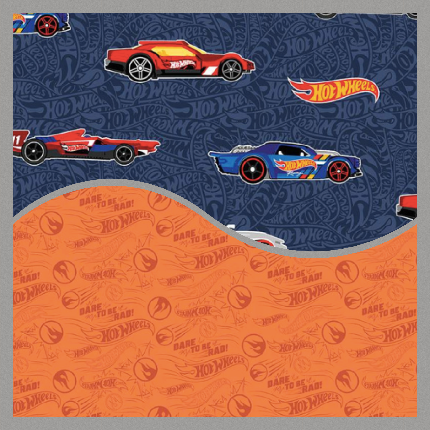 Hot Wheels Cotton Fabric Riley Blake Fabrics for sewing quilting crafts