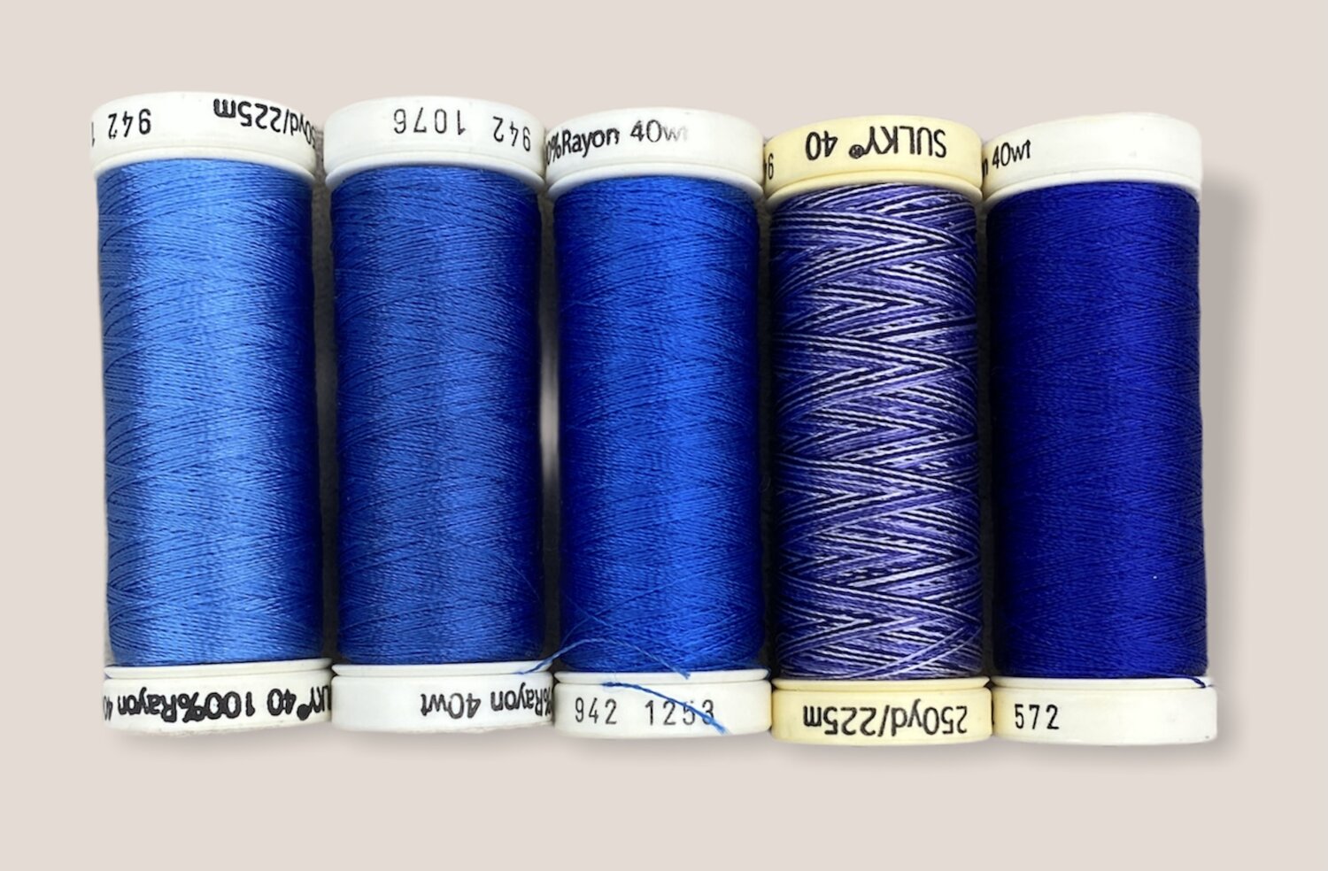 Durak Poly-Soft Embroidery Thread #40 - Black 5,500 Yards