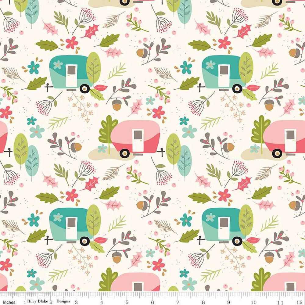Glamp Camp Cotton Fabric by Riley Blake — Fabric Mart-ny, inc.