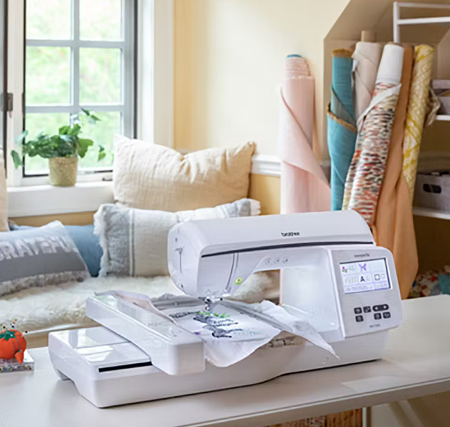 Brother NQ1700E Embroidery Machine New In Box — Fabric Martny, inc.