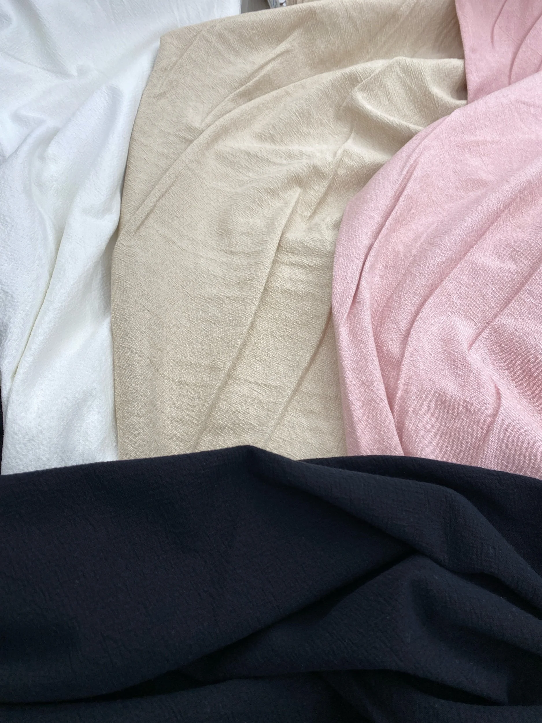 Organic Cotton Woven Solid Colors Fabric for sewing clothing home decor and more