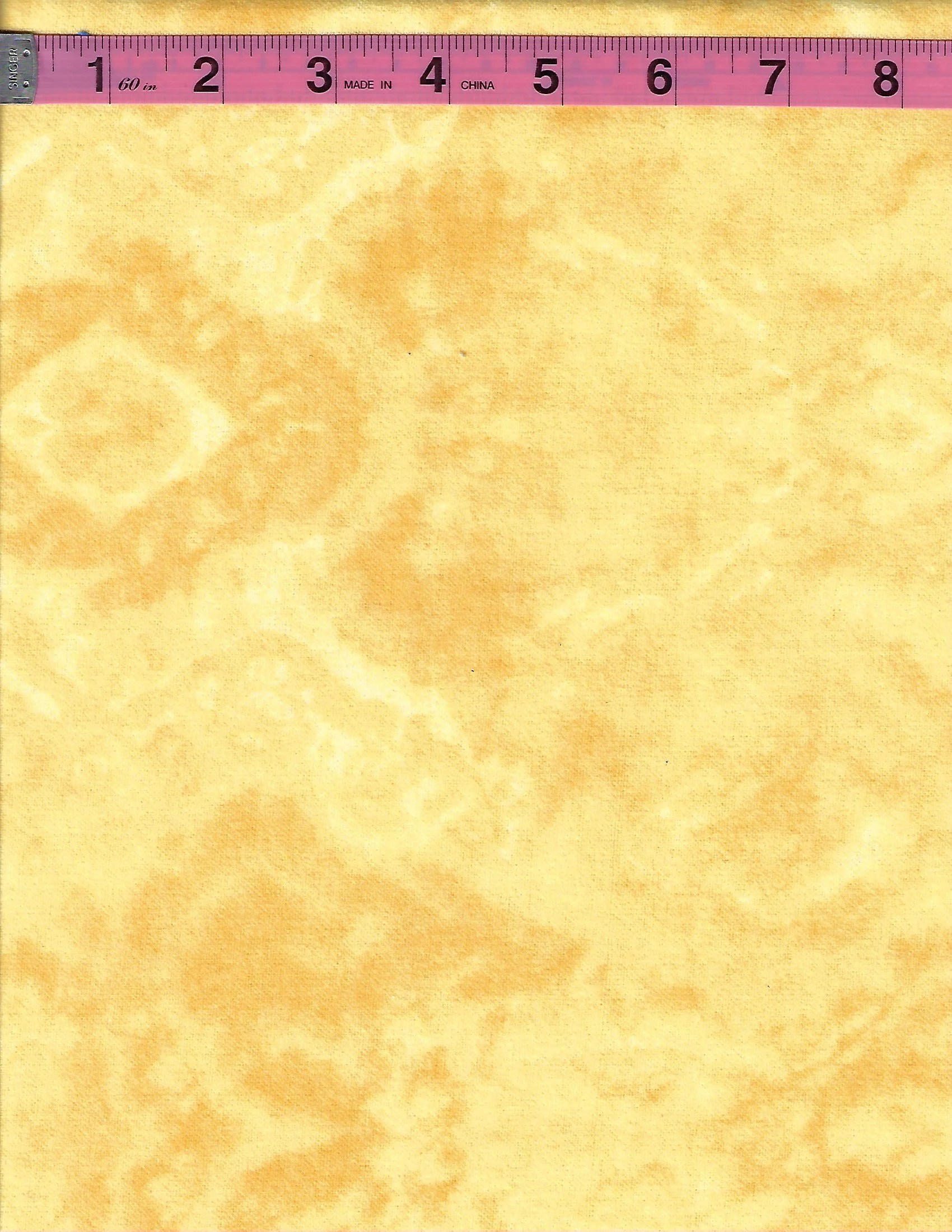 A.E. Nathan yellow tone-on-tone cotton flannel fabric with subtle mottled texture