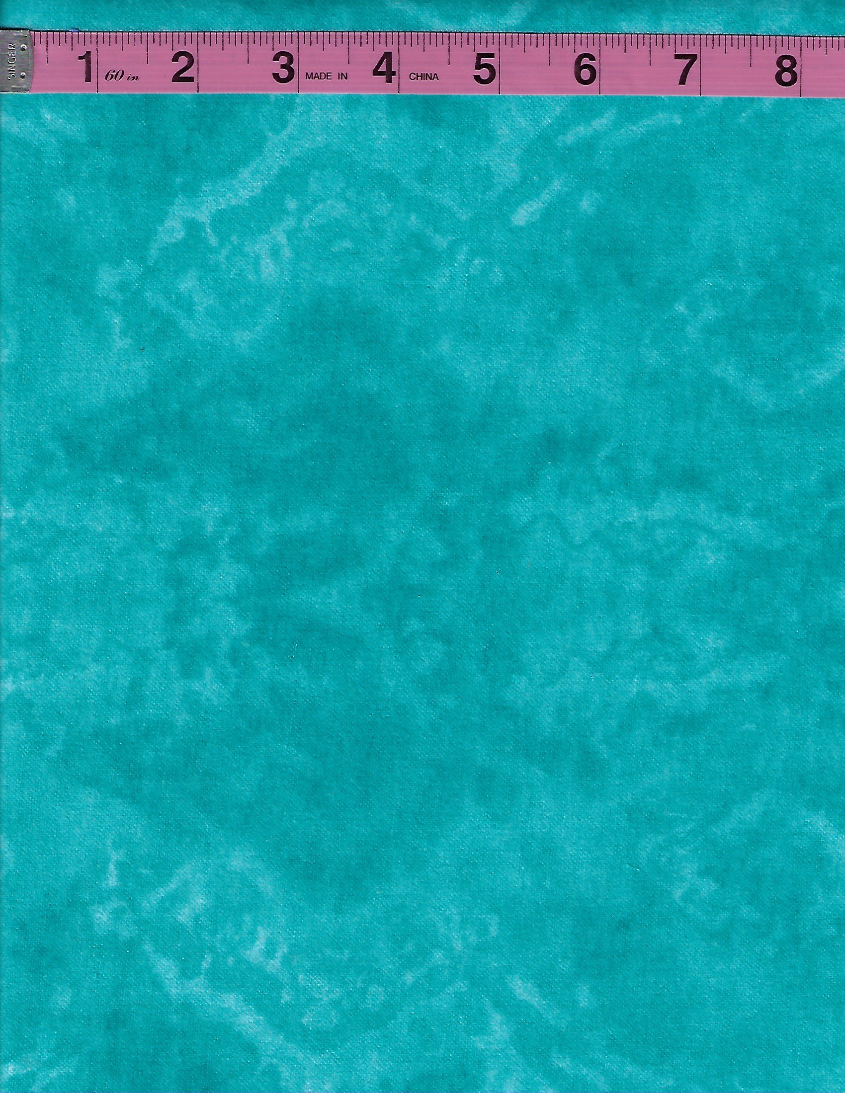 A.E. Nathan Comfy Prints 100% cotton flannel in turquoise blue with a subtle tone-on-tone mottled texture