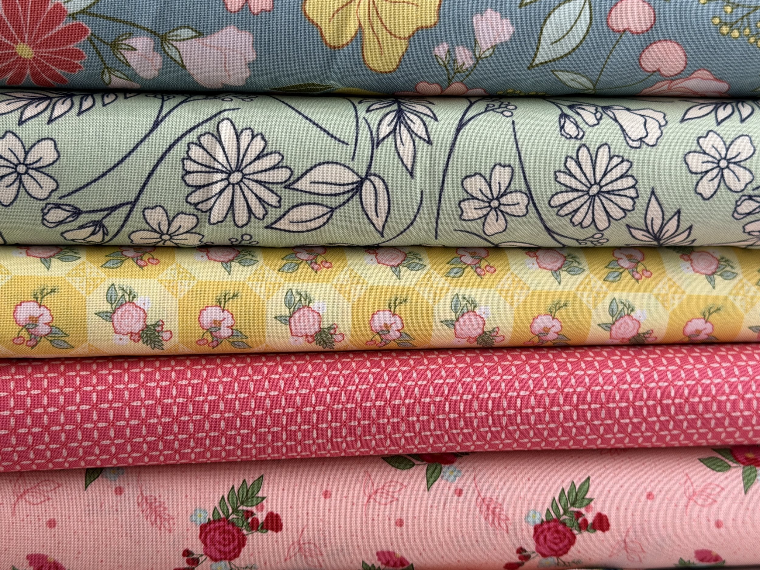 Shop Reflections by Lauren Brewer for Riley Blake Designs. Soft florals, botanical prints, pastel quilting cottons, and coordinating blenders for every project.