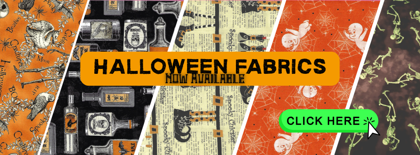 Halloween Fabrics Available Now