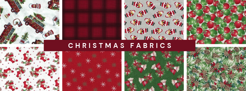Shop our collection of fabrics perfect for Christmas sewing and craft projects featuring fun and traditional prints for all ages